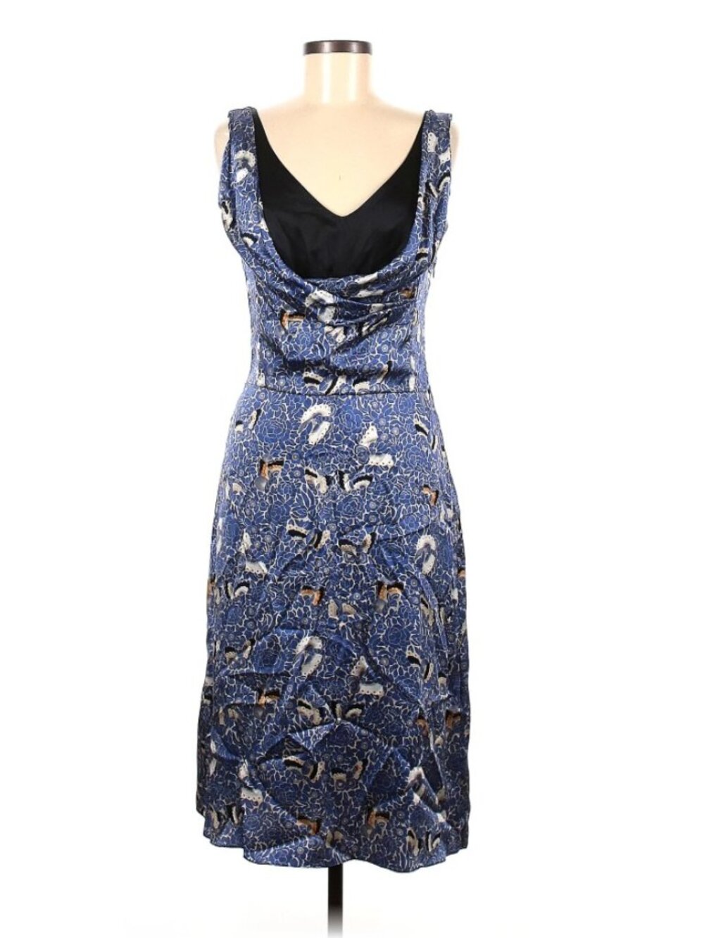 Mayle Vintage Silk Cocktail Dress RARE size 8